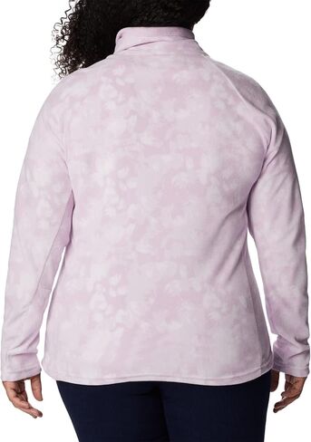 Columbia Women's Glacial IV Print Half Zip, Chalk Stippled Stripe, X-Large in Saudi Arabia