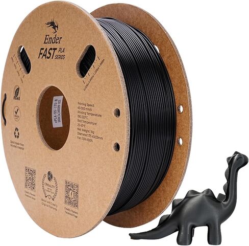 3D Printer PLA CR-Wood Filament, 3D Printer Filament 1.75 mm, Smooth Silk Texture, Toughness, 1kg(2.2lbs)/Spool Printing Filament, for All FDM Printers (Wood) in Saudi Arabia