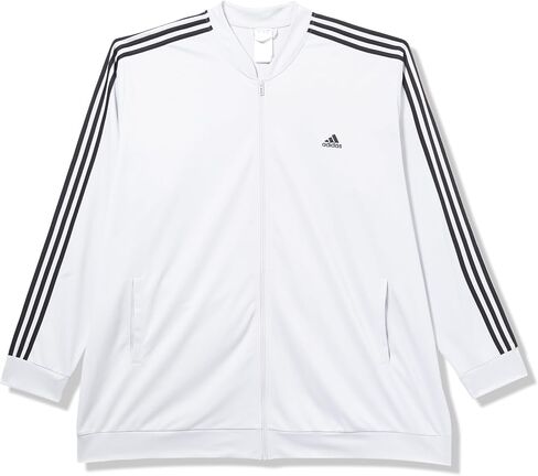adidas Men's Tall Size 3-Stripes Tricot Full-Zip Jacket in Saudi Arabia