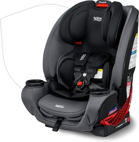 Britax One4Life Convertible Car Seat, 10 Years of Use from 5 to 120 Pounds, Converts from Rear-Facing Infant Car Seat to Forward-Facing Booster Seat, Performance Fabric, Cool N Dry Moonstone in Kuwait