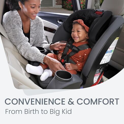 Britax One4Life Convertible Car Seat, 10 Years of Use from 5 to 120 Pounds, Converts from Rear-Facing Infant Car Seat to Forward-Facing Booster Seat, Performance Fabric, Cool N Dry Moonstone in Kuwait