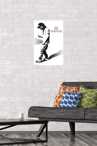 Trends International Lil Wayne - Hustle Wall Poster, 22.375" x 34", Unframed Version in Saudi Arabia