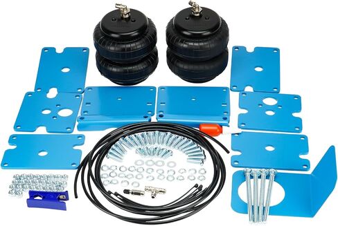 مجموعة تعليق أكياس الهواء الخلفية لسيارة Chevy Silverado 1500 & GMC Sierra 1500 1999-2006، GMC Sierra 1500 Classic 2007، 88272 TOW-GM9906 أسود in Saudi Arabia