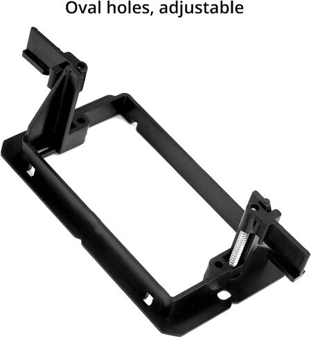 QWORK Low Voltage Mounting Bracket, 20 Pack 1 Gang Single Gang Drywall Mounting Wall Plate Bracket for Telephone Wires, Network Cables in Saudi Arabia