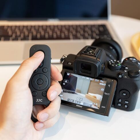 JJC Wireless Bluetooth Remote Control for Canon, Replaces Canon BR-E1 | for Canon EOS R100 R50 R50V R10 R8 R7 R6 II R5 M50 M6 II 6D Mark II Reble T8i T7i SL3 PowerShot V10 G5 X Mark II G7 X Mark II in Kuwait