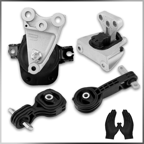 مجموعة تركيب المحرك Ford Focus متوافقة مع 2012-2018 Ford Focus 2.0L L4 OE:5S4Z6038AA CV6Z6068A AV6Z6068A 5S4Z6038BA 5S4Z6038BB 5S4Z6038CA A5312 A5520 A5612 3214 3103 3238 - مجموعة من 3 in Kuwait