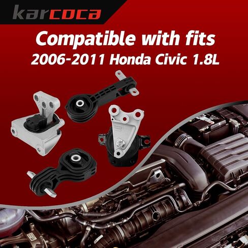 مجموعة تركيب المحرك Ford Focus متوافقة مع 2012-2018 Ford Focus 2.0L L4 OE:5S4Z6038AA CV6Z6068A AV6Z6068A 5S4Z6038BA 5S4Z6038BB 5S4Z6038CA A5312 A5520 A5612 3214 3103 3238 - مجموعة من 3 in Kuwait