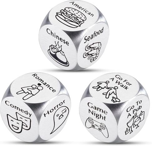 Stocking Stuffers for Women Men Adults Christmas Stocking Stuffers for Wife Gifts Date Night Dice for Couples Girlfriend Boyfriend Wife Husband White Elephant Gifts Valentines Day Gifts for Him Her in Saudi Arabia