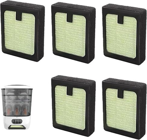 3PCS HEPA Filter Replacement Compatible with Baby Brezza Bottle Dryer Advanced and Baby Brezza Bottle Washer Pro in Saudi Arabia
