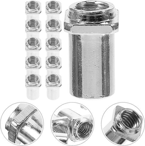 ERINGOGO Tom Lug Swivel Nuts 20pcs Drum Stand Iron M5 Guitar Square Sealed Pegs in Saudi Arabia