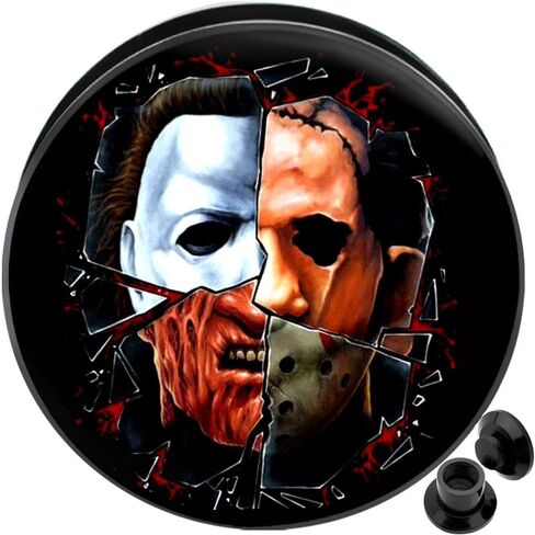 3/4 inch 20mm ear gauges plug tunnels gauge for ears silicone double flare screw on piercing 3/4 20mm in Saudi Arabia