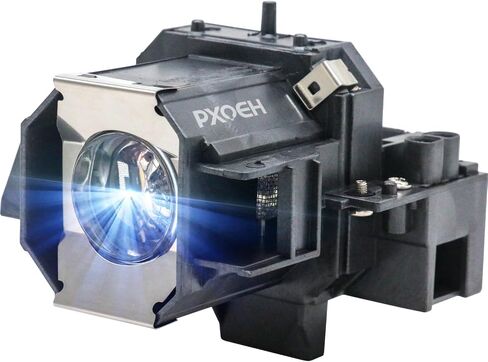 ELPLP54/55/56/58 for Epson EX51 EX5200 EB-S7 X7 S8 X8 W7 S9 X9 S10 TW450 EX31 EX51 EX71 EX3200 Powerlite 705HD 1220 1260 S9 MovieMate 60 62 V13H010L54/55/56/58 Replacement Projector Lamp Bulb in Saudi Arabia