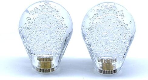 Arcity 2 Pieces Arcade Joystick Bat Top Big Head Oval Handle Knob American Type White and Blue Transparent for ZIPPY SANWA SEIMITSU Arcade1up Machine Console Cabinet New in Kuwait