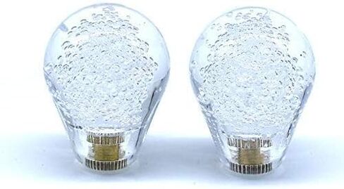 Arcity 2 Pieces Arcade Joystick Bat Top Big Head Oval Handle Knob American Type White and Blue Transparent for ZIPPY SANWA SEIMITSU Arcade1up Machine Console Cabinet New in Kuwait