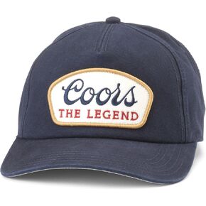 AMERICAN NEEDLE Coors Beer Blazer Adjustable Snapback Baseball Hat, Cream (24001A-COORS-CRM)