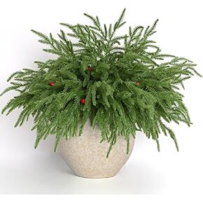 Waipfaru Fall Decor, Fall Decorations for Home，2Pcs Fake Flowers with Plastic Base, Fall Leaves, Thanksgiving Table Decorations, Artificial Fall Flowers for Tabletop, Fall Centerpieces for Tables
