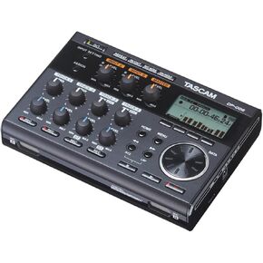 Tascam DP-006 6-Track Digital Pocketstudio مسجل صوت متعدد المسارات، ميكروفونات مدمجة، كتابة الأغاني، تعمل بالبطارية