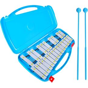 EASTROCK Xylophone, 25 Notes Glockenspiel Xylophone for Kids, Professional Xylophone Instrument Music Teaching, Gifts