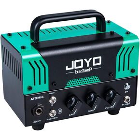 JOYO Atomic BanTamp Series Mini Amp Head 20 Watt Preamp 2 Channel Hybrid Tube Guitar Amplifier with Bluetooth
