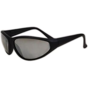 MAGID Y80 Gemstone Onyx Protective Glasses with Black Frame and Mirrored Lens