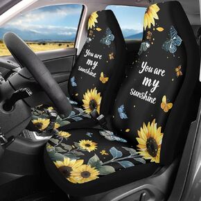 Aztec Horse Print Car Seat Covers for Women, 2 Piece Aztec Southwest Stripe Car Seat Cover Saddle Seat Blanket Auto Interior Accessories Universal Fit for Most Cars, SUV, Sedan, Van