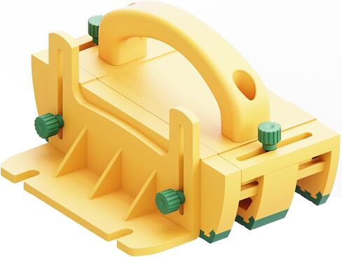 Push Block for Table Saws, Router Tables, Band Saws & Jointers - Table Saw Push Block, Cuts Safe for Widgets, Difficult Cuts, ThinRips, Dowel Cuts, Prevent Kickback and Protect Hands (Green) in Saudi Arabia