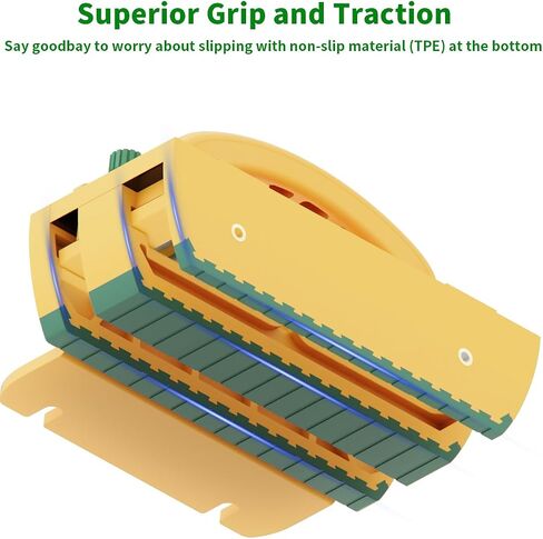 Push Block for Table Saws, Router Tables, Band Saws & Jointers - Table Saw Push Block, Cuts Safe for Widgets, Difficult Cuts, ThinRips, Dowel Cuts, Prevent Kickback and Protect Hands (Green) in Saudi Arabia