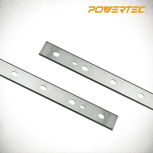 POWERTEC 12809DD 12-1/2 Inch Planer Blades for DeWalt DW733 Planer, Replacement Woodworking Planer Knives for DW7332, Set of 4 in Saudi Arabia