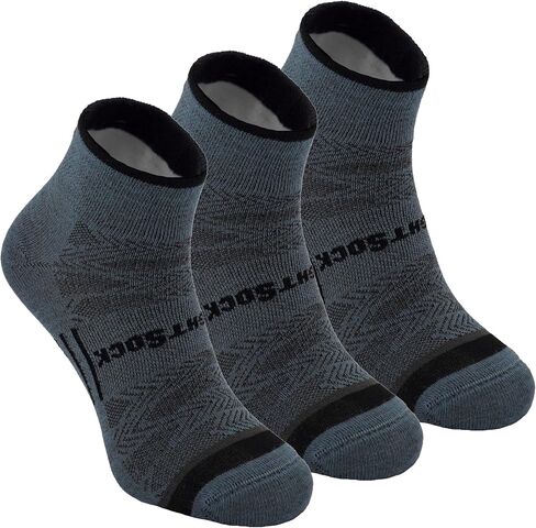Wrightsock CoolMesh II Quarter Running Socks for Men and Women – Cushioned, Eco-Friendly and Anti Blister Socks with our Patented Double Layer Design - American Made, No Blisters Guaranteed in Saudi Arabia