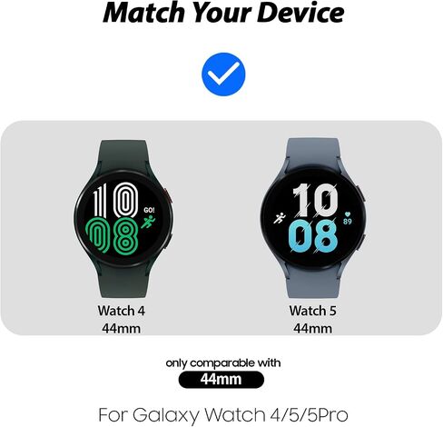 [3PACK] Whitestone EZ for Galaxy Watch 4 Classic (42mm) Premium Tempered Glass Screen Protector [EZ installation] with high clarity & touch sensitivity [Galaxy Watch series 4 Classic 42mm] - 3 pack in Kuwait