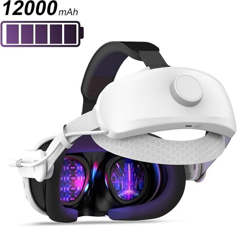 Meta Quest 3S Head Strap Comfortable & Adjustable Oculus Quest 3S Accessories, Perfect for Meta Quest 3S VR Headset in Saudi Arabia