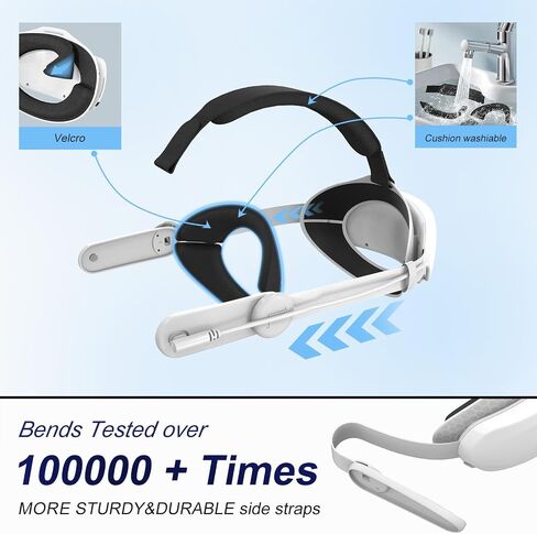 Meta Quest 3S Head Strap Comfortable & Adjustable Oculus Quest 3S Accessories, Perfect for Meta Quest 3S VR Headset in Saudi Arabia