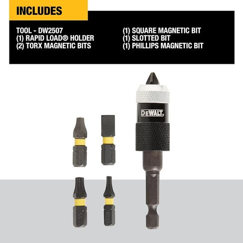 DEWALT DW2507 Compact Rapid Load Set, 6-Piece in Saudi Arabia