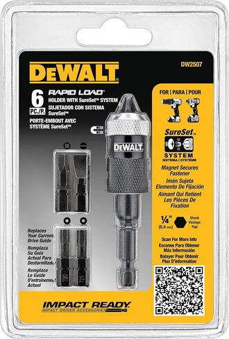 DEWALT DW2507 Compact Rapid Load Set, 6-Piece in Saudi Arabia