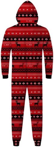بيجامة عيد الميلاد Moonight للعائلة الكبار منامة Onesie بيجامة عيد الميلاد مطابقة للأزواج in Kuwait