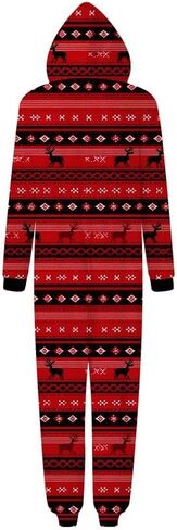 بيجامة عيد الميلاد Moonight للعائلة الكبار منامة Onesie بيجامة عيد الميلاد مطابقة للأزواج in Kuwait