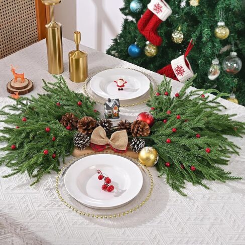 Waipfaru Fall Decor, Fall Decorations for Home，2Pcs Fake Flowers with Plastic Base, Fall Leaves, Thanksgiving Table Decorations, Artificial Fall Flowers for Tabletop, Fall Centerpieces for Tables in Saudi Arabia