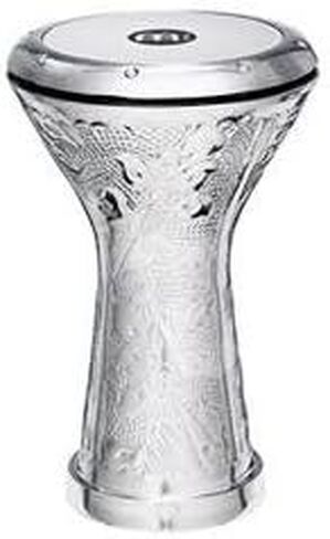 Meinl Percussion Aluminum Doumbek Egyptian Goblet Drum, Hand Hammered — Made in Turkey — Synthetic Head, 2-Year Warranty (HE-3030) in Kuwait