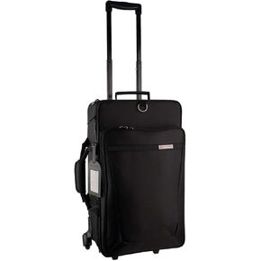 Protec Trumpet/Auxiliary Combo PRO PAC Case with Wheels, Model PB301VAX,Black