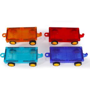 Magnetic Tiles, 110PCS Magnet Building Set, 3D Construction Building Blocks with 2 Cars, Educational Learning Toys for Boys and Girls, 3-12 Year Old, Birthday Gifts to Your Princess and Prince