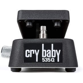 JIM DUNLOP 535Q Multi-Wah Guitar Effects Pedal, Adjustable Boost, 6 Wah Ranges, Model 11537002001