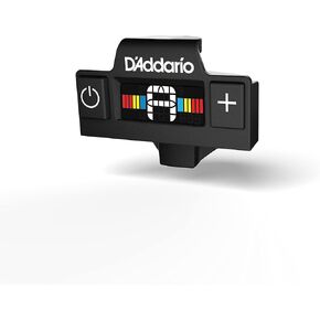 D'Addario Accessories Guitar Tuner - NS Micro Soundhole Tuner - Fits in Guitar Sound Hole - For Acoustic Guitars, Ukuleles - Non Marring Sound Hole Clip - Quick & Accurate Tuning