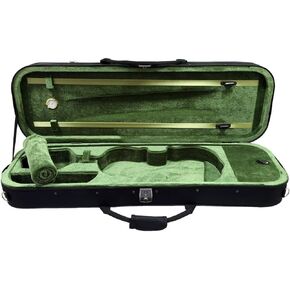 SKY 4/4 Full Size Professional Oblong Shape Lighweight Violin Hard Case with Hygrometer