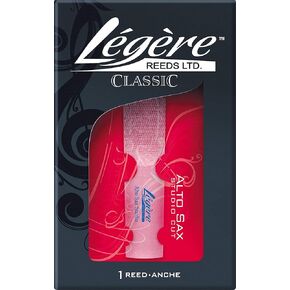Légère Reeds - Alto Saxophone Reed, Classic, Strength 2.50 (AS2.50) - Premium Synthetic Woodwind Reed