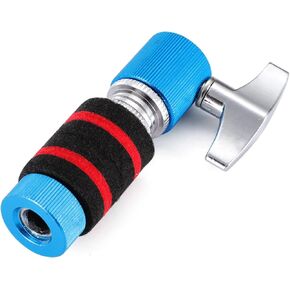 Facmogu Standard Hi-Hat Clutch, Fit for 7mm Rod, Aluminum Alloy Hi Hat Clutch Hi-hat Stand Post Jazz Drum Clutch for Hi Hat Drop Clutch Cymbal Jazz Drum Parts Accessories - Red