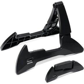 Guitar Stand, Foldable Guitar Stand with 2-Width Adjustable, Electric Guitar Stands Sturdy, Portable Acoustic Guitar Stand Compatible with Guitar, Bass, Ukulele, Banjo, Guitar Accessories Gift