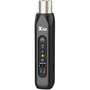 Xvive U3 Wireless Microphone System 2.4GHz Wireless XLR Transmitter and Receiver for Dynamic Microphone, Audio Mixer, PA System (U3 Dynamic)
