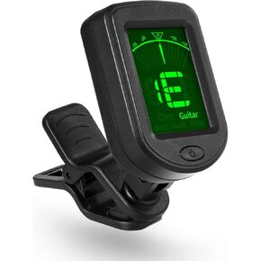 Guitar Tuner Clip On Ukulele Tuner 1 Pack for Guitar Bass Ukulele Violin banjo Tuner
