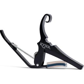 Kyser Quick-Change Guitar Capo for 12-string guitars, Black, KG12B