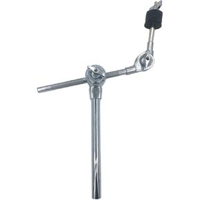 Cymbal Boom Holder Adjustable Mini Cymbal Boom Arm with Cymbal Tilter Mount Tube Cymbal Extension Mounting Attachment for Cymbal Stand Drum Set Hardware Accessories
